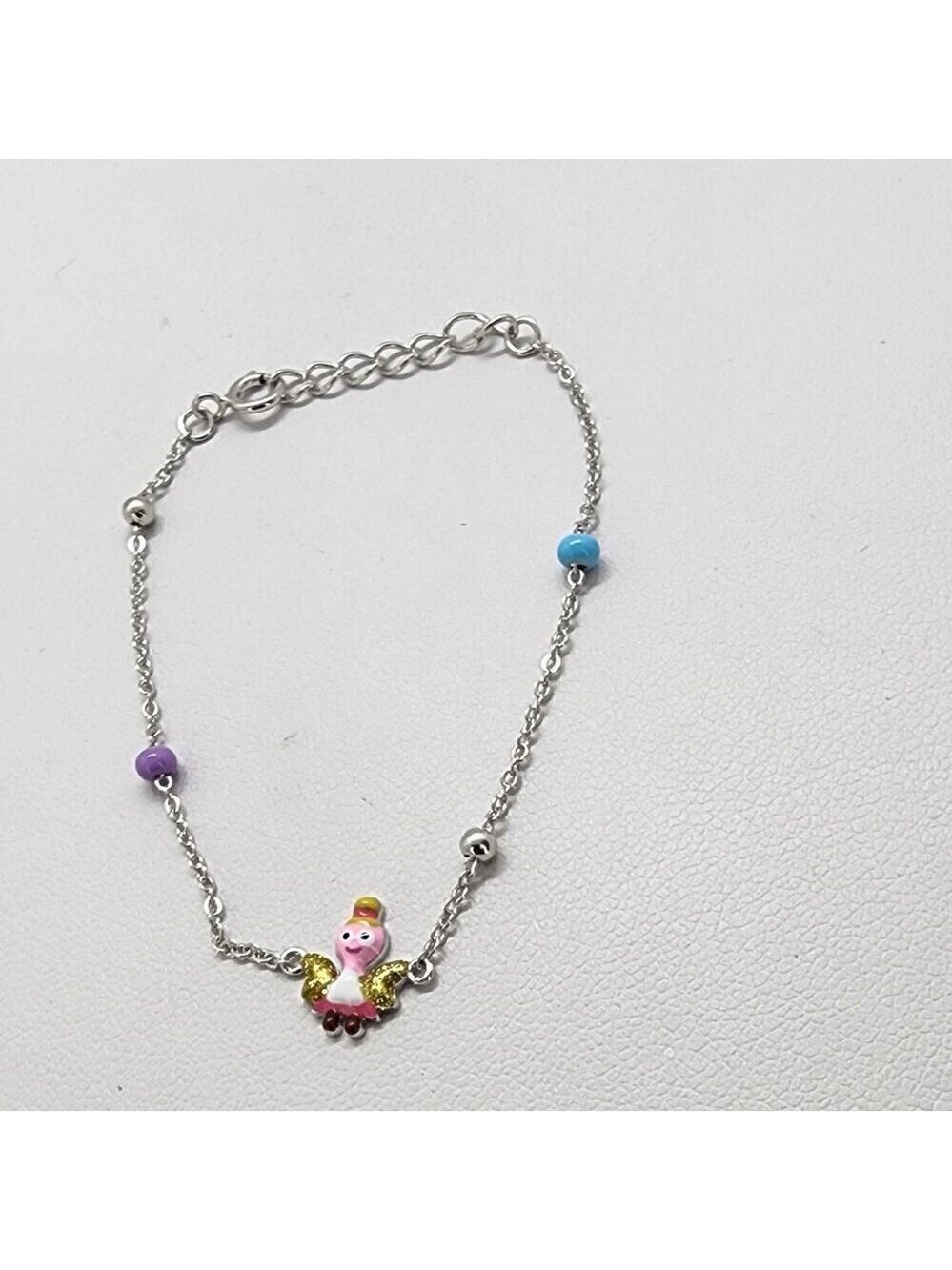 Brand New Sterling Silver 925 Ballerina Bracelet - Picture 4 of 5
